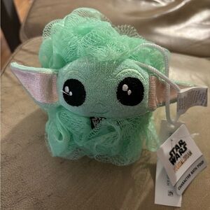 Star Wars Mandalorian Grugo shower bath puff